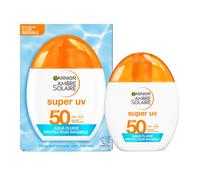 Garnier Ambre Solaire Fluide Visage SPF50 Invisible – Acide hyaluronique – 40 ml