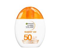 Garnier Ambre Solaire Fluide teinté visage SPF50 – Acide hyaluronique – 40 ml