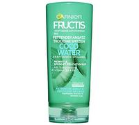 Garnier Après-shampooing fortifiant contre les racines grasses et les pointes sèches, avec de l'eau de coco pour des cheveux puissants, eau de coco Fructis, Lot de 6, 1200 ml.