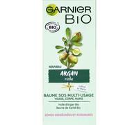 Garnier Bio - Baume SOS Multi-Usage - Argan Riche - Zones Desséchées et Rugueuses - Lot de 2 x 50 ml