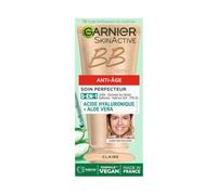 Garnier BB Crème 5en1 Anti-Âge Acide Hyaluronique SPF25 Teinte Claire 50ml | Acide hyaluronique et aloe vera, Vegan et cruelty free, Tous types de peaux, Soin perfecteur tout-en-1