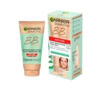 Garnier - BB Crème Anti-Âge - Soin Perfecteur Tout-en-1 Anti-Rides - FPS 25 - Enrichi en Acide Hyaluronique & Aloe Vera - Pour Peaux Matures - Teinte : Claire - Skin Active - 50 ml