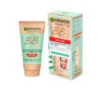 Garnier - BB Crème Anti-Âge - Soin Perfecteur Tout-en-1 Anti-Rides - FPS 25 - Enrichi en Acide Hyaluronique & Aloe Vera - Pour Peaux Matures - Teinte : Claire - Skin Active - 50 ml