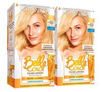 Garnier Belle Color Coloration Crème Permanente 112 Blond Très Très Clair Doré Naturel Action Nourrissante et Illuminatrice Résultat Naturel à l'Huile de Germe de Blé - 2 Colorations Permanentes