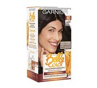 Garnier - Belle Color - Coloration permanente Noir - 80 Noir Naturel - Lot de 2