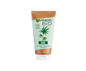 Garnier Bio Soothing Hemp Gel-crème apaisante et régénérante Crème visage hydratante Apaisant et réparatrice des signes du stress, 50 ml
