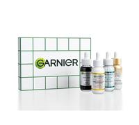 Garnier Coffret 4 Sérums Visage Vitamine C Charbon Hyaluron Autobronzant