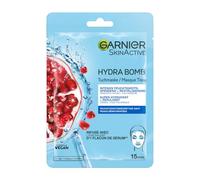 Garnier Coffret 5 Masques Tissu Hydra Bomb Grenade Hydratant & Repulpant | Acide hyaluronique, Tissu compostable, Vegan & Cruelty Free, Peaux déshydratées, Formule douce naturelle