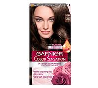 Garnier Color Sensation 4.0 Teinture capillaire permanente Marron profond Lot de 3