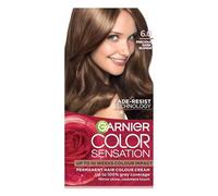 Garnier Coloration Permanente Crème Couleur Sensation Intense 6.0 Precious Marron clair - Lot de 3