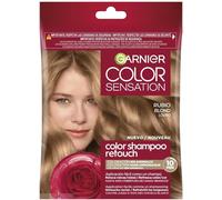 Garnier Color Shampoo Retouch Coloration Permanente Blond - 100% Couverture Cheveux Blancs - Dure Jusqu'à 4 Semaines
