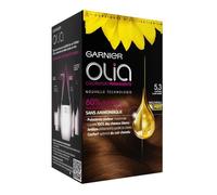 Garnier Coloration permanente Sans ammoniaque, huiles naturelles Olia Châtain clair doré 5.3