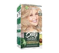 Garnier Coloration permanente Belle Color Naturals, pour une couleur lumineuse jusqu'à 8 semaines, sans ammoniaque à 90% d'origine naturelle, blond clair naturel 9.01