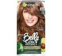 Garnier - Coloration Permanente Sans Ammoniaque - 90% d'Ingrédient d'Origine Naturelle - Formule Vegan - Belle Color Naturals - Teinte : Blond Foncé Naturel Doré (6.03)