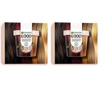 Garnier - Coloration Permanente - Sans Ammoniaque - 90% d'Ingrédients d'Origine Naturelle - Beurre de Karité - 100% Couverture Cheveux Blancs - Kit Recharge - Blond Clair Vanille (9.1) - Good