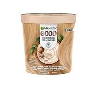 Garnier - Coloration Permanente - Sans Ammoniaque - 90% d'Ingrédients d'Origine Naturelle et Formule Vegan - Beurre de Karité - 100% Couverture Cheveux Blancs - Blond Miel (8.0) - Good
