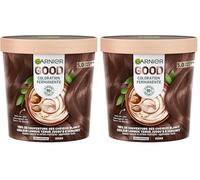 Garnier - Coloration Permanente - Sans Ammoniaque - 90% d'Ingrédients d'Origine Naturelle et Formule Vegan - Beurre de Karité - 100% Couverture Cheveux Blancs - Châtain Clair Café (5.0) - Good