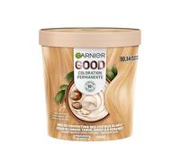 Garnier - Coloration Permanente - Sans Ammoniaque - 90% d'Ingrédients d'Origine Naturelle - Beurre de Karité - 100% Couverture Cheveux Blancs - GOOD Blond Très Clair Camomille 10.14