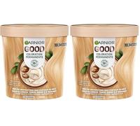 Garnier - Coloration Permanente - Sans Ammoniaque - 90% d'Ingrédients d'Origine Naturelle - Formule Vegan - Beurre de Karité - 100% Couverture Cheveux Blancs - Blond Très Clair Camomille (10.14)- Good