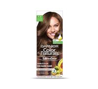 Garnier, Crème colorante pour cheveux longue durée, douceur et brillance, couleur naturelle, teinte : châtain doré 7.3, 55 ml + 50 g