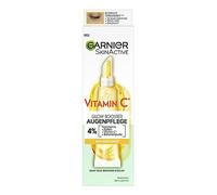 Garnier Crème contour des yeux contre les cernes et ridules 15 ml | 4 % de niacinamide, vitamine C, complexe de caféine, neutralise les décolorations foncées, booster lumineux, SkinActive