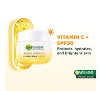Garnier ¿ Crème De Sérum Légère Complète Pour Le Visage, Sérum Rehausseur Vitamin C, Crème De Nuit Hydratante Éclaircissante, Produits De Soins Pour La Peau-Z-A-67 50ml