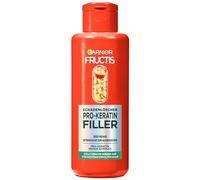 Garnier Cure réparatrice Filler intensive contre les dommages capillaires, pour cheveux transformés et résistants, avec huile de marula et pro-kératine, extincteur Fructis Deep Repair, 200 ml