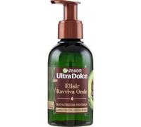 Garnier Elixir ultra doux revitalise les vagues, l'huile d'avocat pure et beurre de karité, cheveux secs, cheveux frisés, ondulés, 120 ml
