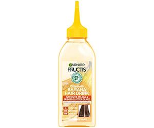 Garnier Fluide capillaire pour cheveux secs - Pour plus de brillance et de douceur - Avec formule réparatrice lamellaire - Fructis Banana Hairdrink - 1 x 200 ml