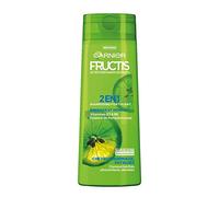 Garnier Fructis Color Resist Shampooing Fortifiant Force & Brillance 2 en 1 pour Cheveux Normaux Fatigués 250 ml