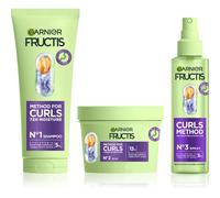 Garnier Fructis Curls Method conditionnement avantageux pour cheveux bouclés et frisé 3 pcs