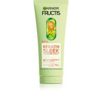 Garnier Fructis Keratin Sleek après-shampoing à la kératine pour des cheveux brillants et doux 200 ml
