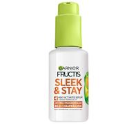Garnier Fructis Sleek & Stay Heat-Activated Sérum avec alpha-silanes pour cheveux secs et sujets aux frisottis 50 ml
