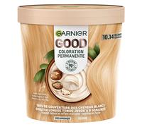 Garnier Coloration permanente – Beurre de karité, Sans ammoniaque – Blond très clair Camomille 10.14