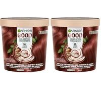 Garnier Good Coloration Permanente Châtain Acajou Clair Groseille 6.52 (Lot de 2)
