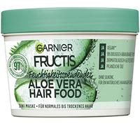 Garnier Fructis Masque capillaire Aloe Vera, masque hydratant 3 en 1, pour cheveux bien entretenus et doux, 390 ml