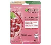 Garnier Hydra Bomb Masque facial raffermissant, repulpant et hydratant avec acide hyaluronique et extrait de pépins de raisin