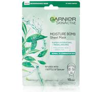 Garnier Hydratation Bombe Thé Vert Hydratant Visage Feuille Masque