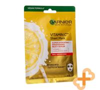 GARNIER Intensément Hydratante Et Éclaircissement Feuille Masque avec Vitamine C