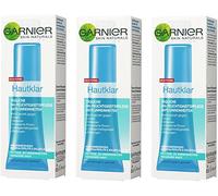Garnier Lot de 3 crèmes hydratantes anti-impuretés pour le visage - 24 h - Pour peaux grasses et sujettes aux impuretés - 3 x 40 ml