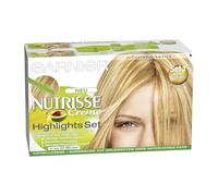 Garnier Lot de 3 mèches de mèches crème pour mèches claires à faire soi-même pour cheveux blonds clairs (avec huile d'avocat), nutrisse, blond