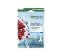 GARNIER - Masque Visage Hydratant & Repulpant à la Grenade, Tissu Confortable Skinactive - Le Lot De 6