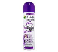 Garnier Mineral Floral Fresh 6 en 1 Protection 48h x6 Actions with Moringa Mineralite x5 Absorbant Anti-Perspirant - 0% Alcool - 150 ml - Lot de 6