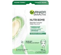 Garnier Nutri Bomb Masque Tissu au Lait Nutrition Intense + Réparation 1 Unité
