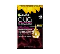 Garnier Coloration Permanente Sans Ammoniaque Huiles naturelles de fleurs Olia Carmin Velours 4.62