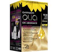 Garnier Olia Coloration permanente sans ammoniac pour une odeur agréable avec des huiles florales d'origine naturelle - Dorado Platinum 10.32 271 g