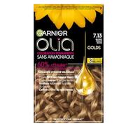 Garnier Olia Coloration permanente sans ammoniaque – huiles naturelles – Blond beige foncé 7.13