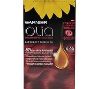 Garnier Olia couleur des cheveux Grenat 6,60, huiles de fleurs contient 60% - Sans Ammoniaque