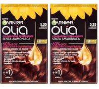 Garnier Olia Permanent Color Without Ammonia N.5.35 Chocolate Brown (Lot de 2)