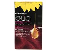 Garnier Olia Permanent Hair Colour Lot de 3 produits pour la coloration des cheveux Rouge (Intense Red)